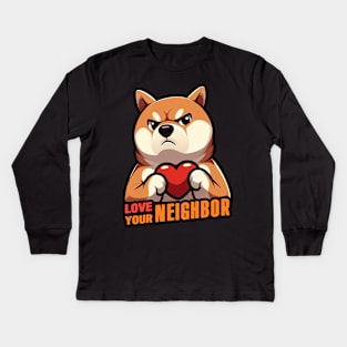 Love Your Neighbor Kids Long Sleeve T-Shirt